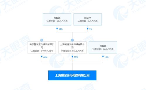 杨超越跨界投资AI领域，新公司布局传媒与人工智能软件开发